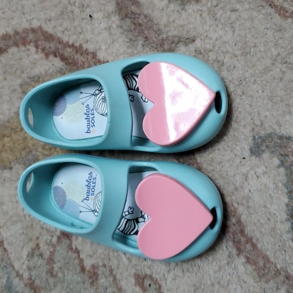 baubles + soles jelly flats